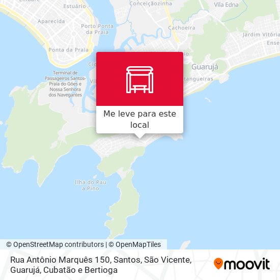 Rua Antônio Marquês 150 mapa
