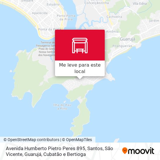 Avenida Humberto Pietro Peres 895 mapa