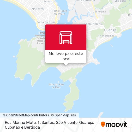 Rua Marino Mota, 1 mapa