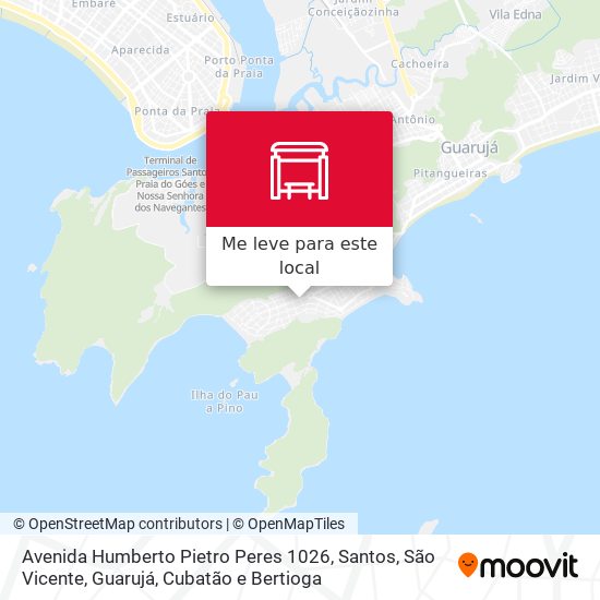 Avenida Humberto Pietro Peres 1026 mapa
