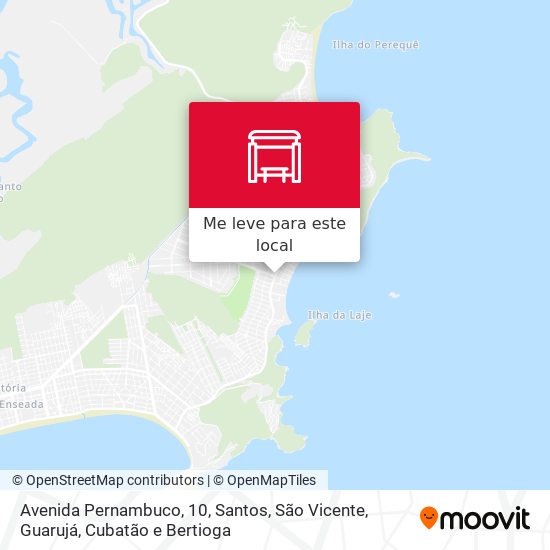 Avenida Pernambuco, 10 mapa