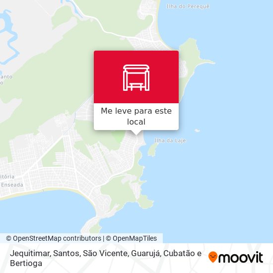 Jequitimar mapa
