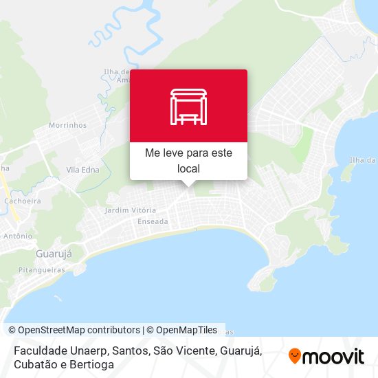 Faculdade Unaerp mapa