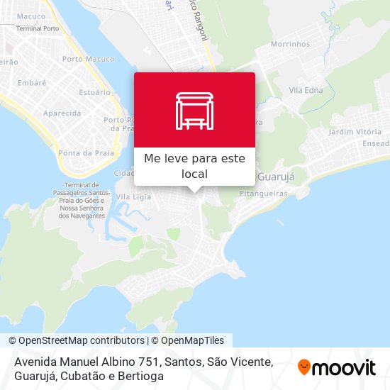 Avenida Manuel Albino 751 mapa
