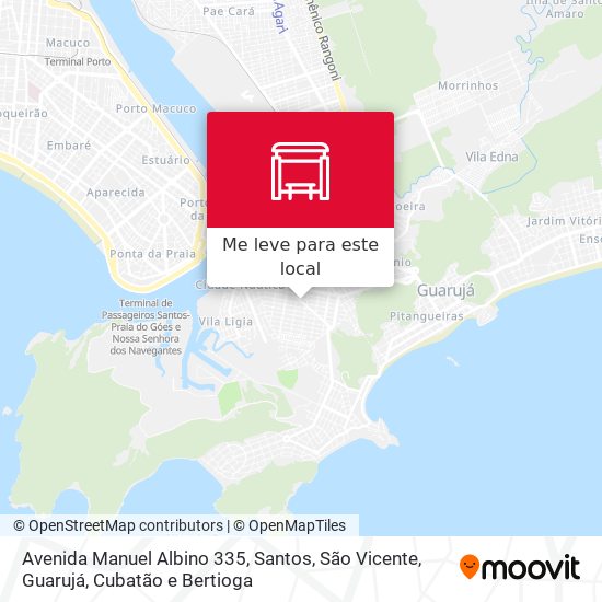 Avenida Manuel Albino 335 mapa