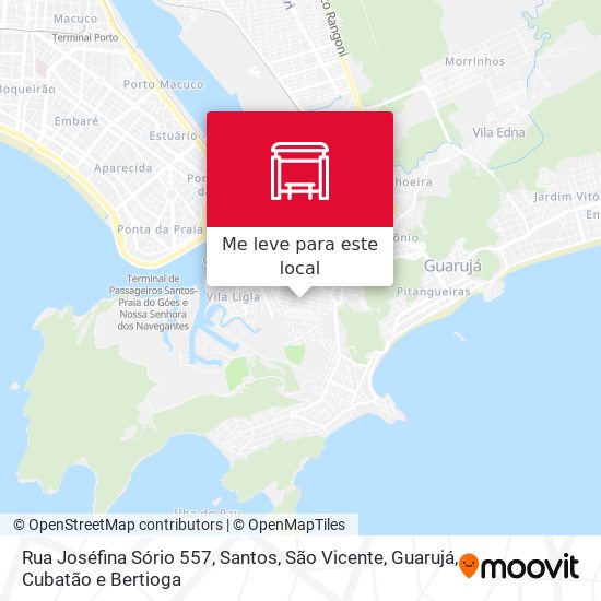 Rua Joséfina Sório 557 mapa