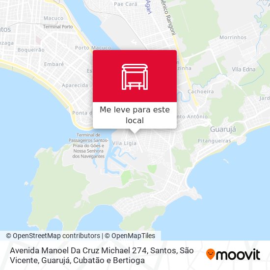 Avenida Manoel Da Cruz Michael 274 mapa