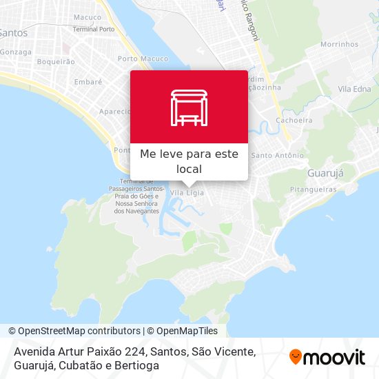 Avenida Artur Paixão 224 mapa