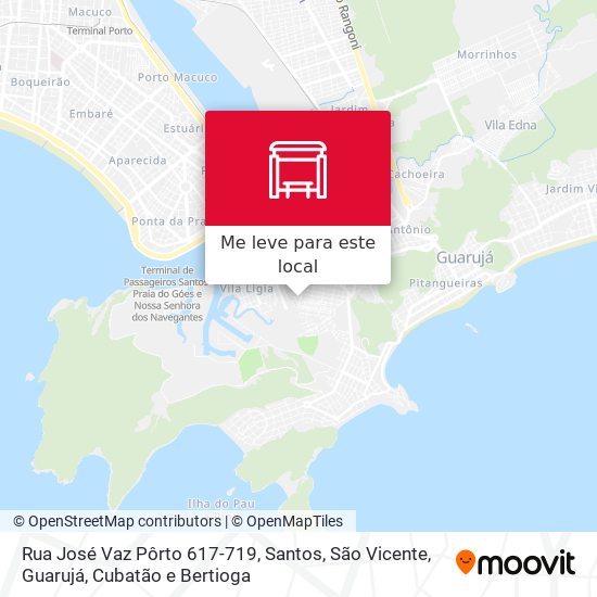 Rua José Vaz Pôrto 617-719 mapa