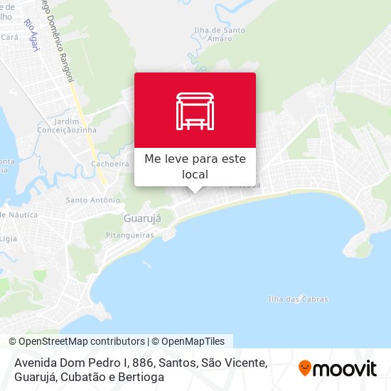 Avenida Dom Pedro I, 886 mapa