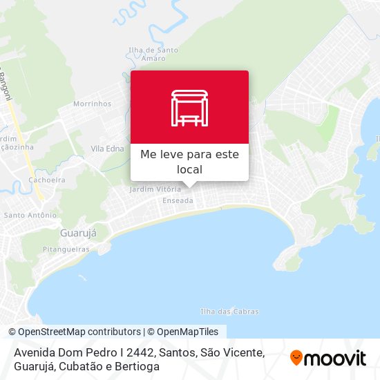 Avenida Dom Pedro I 2442 mapa