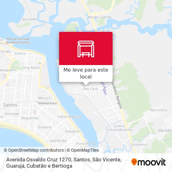 Avenida Osvaldo Cruz 1270 mapa