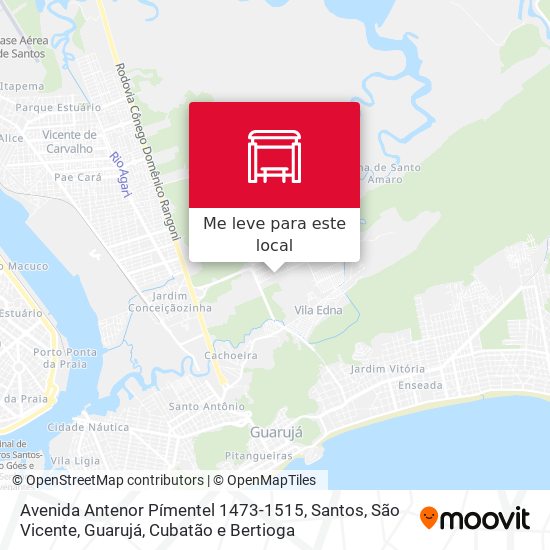 Avenida Antenor Pímentel 1473-1515 mapa