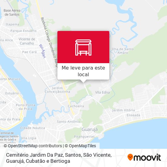 Cemitério Jardim Da Paz mapa