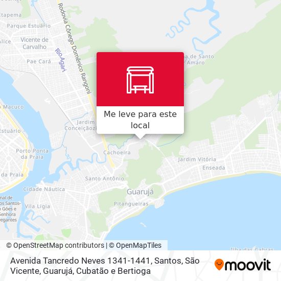 Avenida Tancredo Neves 1341-1441 mapa