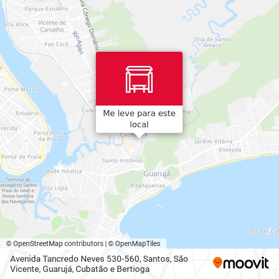 Avenida Tancredo Neves 530-560 mapa