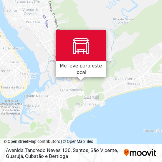 Avenida Tancredo Neves 130 mapa