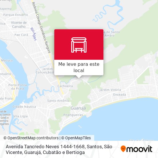 Avenida Tancredo Neves  1444-1668 mapa