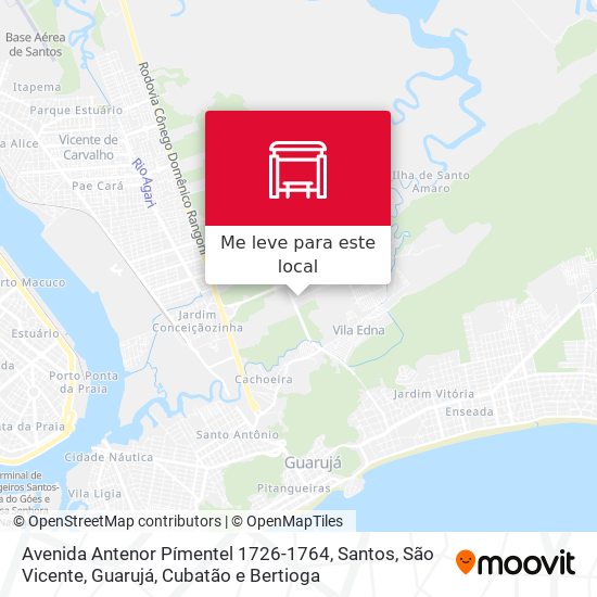 Avenida Antenor Pímentel 1726-1764 mapa
