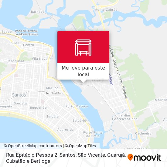 Rua Epitácio Pessoa 2 mapa
