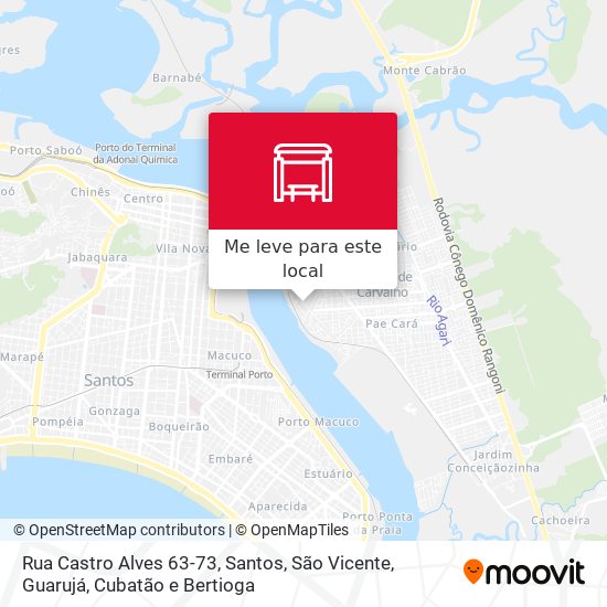 Rua Castro Alves 63-73 mapa