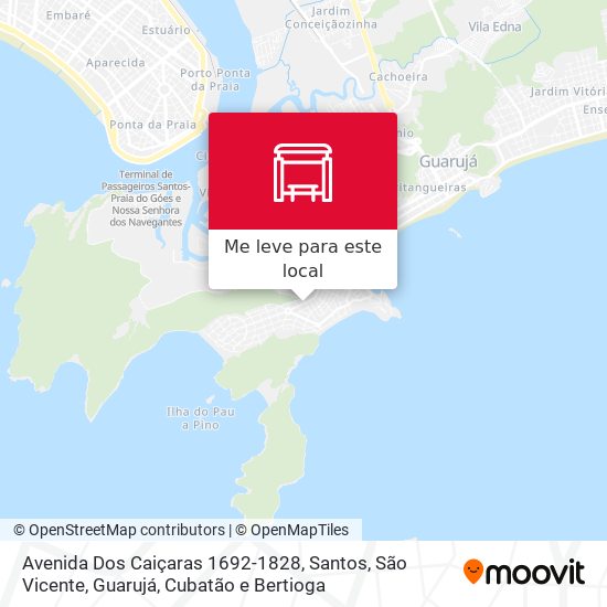 Avenida Dos Caiçaras 1692-1828 mapa