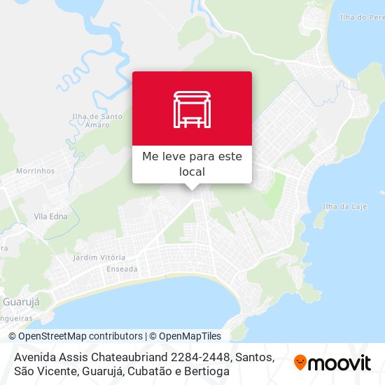 Avenida Assis Chateaubriand 2284-2448 mapa