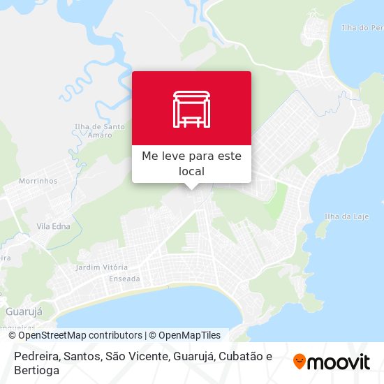 Pedreira mapa