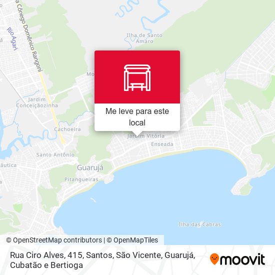 Rua Ciro Alves, 415 mapa