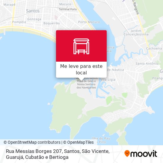 Rua Messías Borges 207 mapa