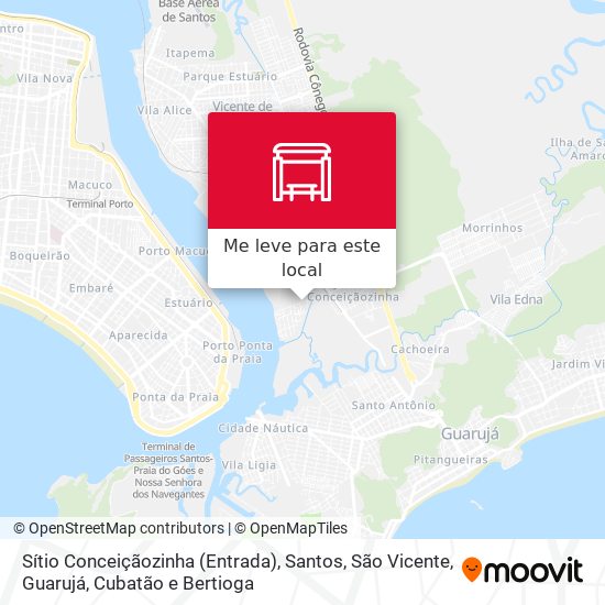 Sítio Conceiçãozinha (Entrada) mapa