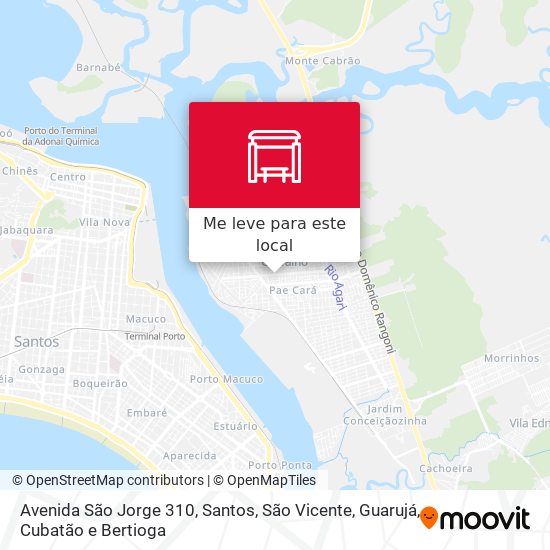 Avenida São Jorge 310 mapa
