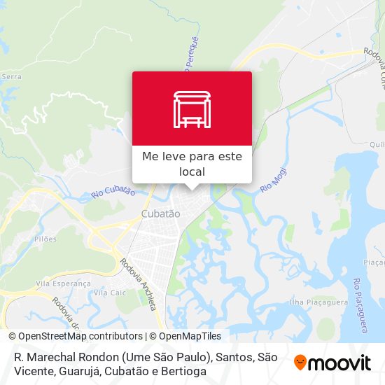 R. Marechal Rondon (Ume São Paulo) mapa