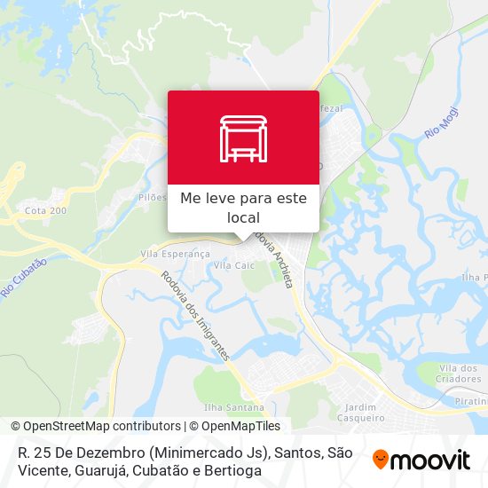 R. 25 De Dezembro (Minimercado Js) mapa