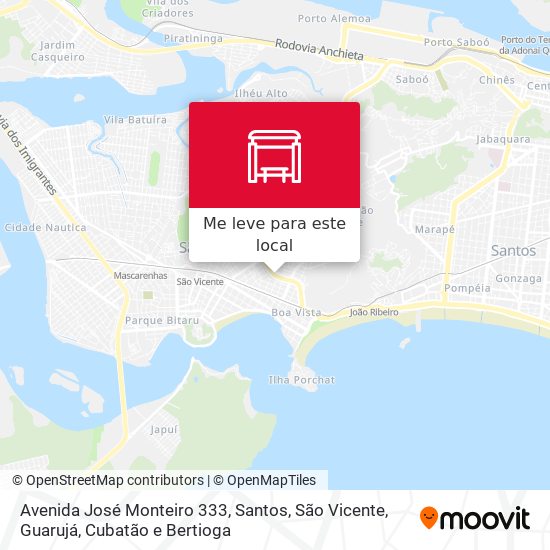 Avenida José Monteiro 333 mapa