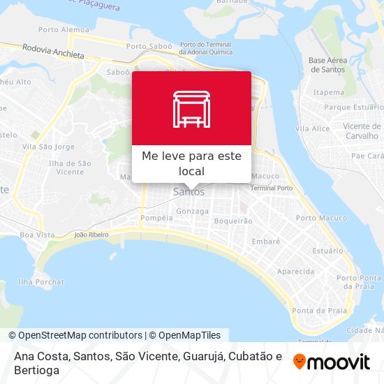Ana Costa mapa