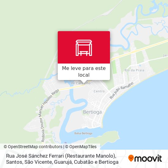 Rua José Sánchez Ferrari (Restaurante Manolo) mapa