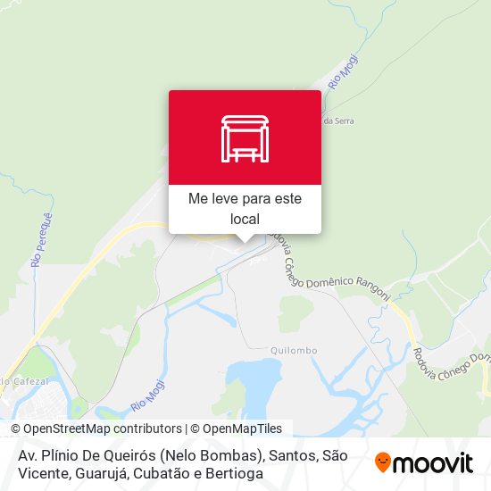 Av. Plínio De Queirós (Nelo Bombas) mapa