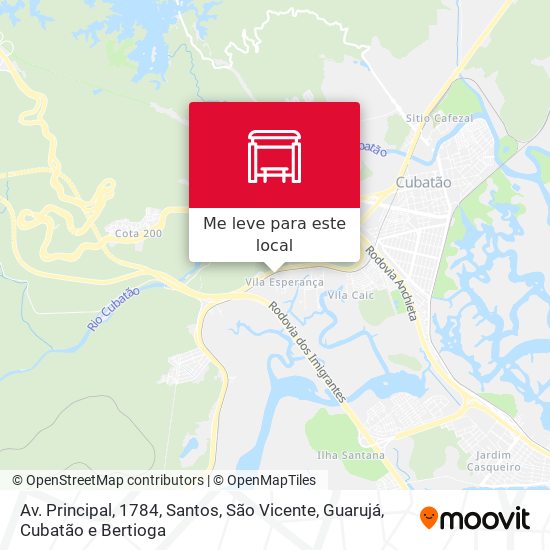 Av. Principal, 1784 mapa