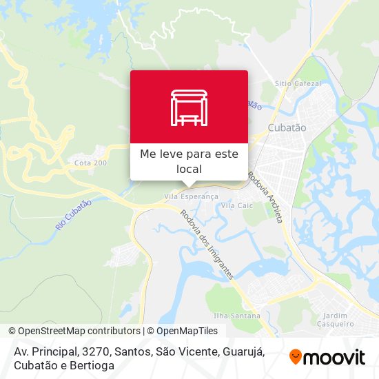 Av. Principal, 3270 mapa