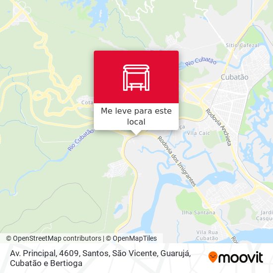 Av. Principal, 4609 mapa