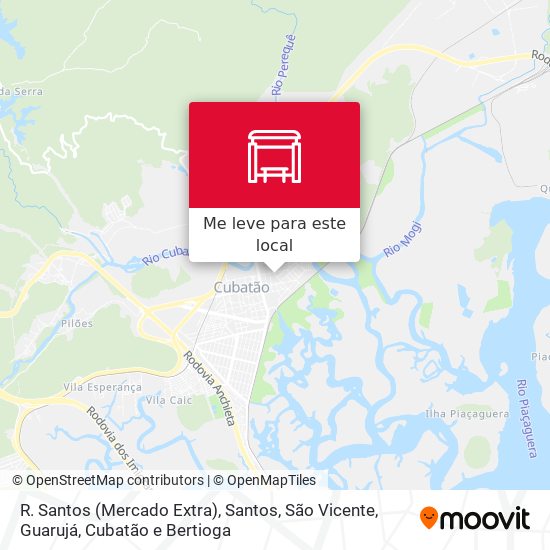 R. Santos (Mercado Extra) mapa