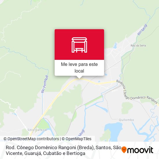 Rod. Cônego Domênico Rangoni (Breda) mapa