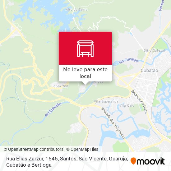 Rua Elías Zarzur, 1545 mapa