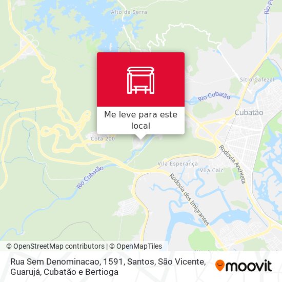 Rua Sem Denominacao, 1591 mapa
