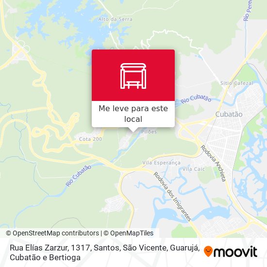 Rua Elías Zarzur, 1317 mapa