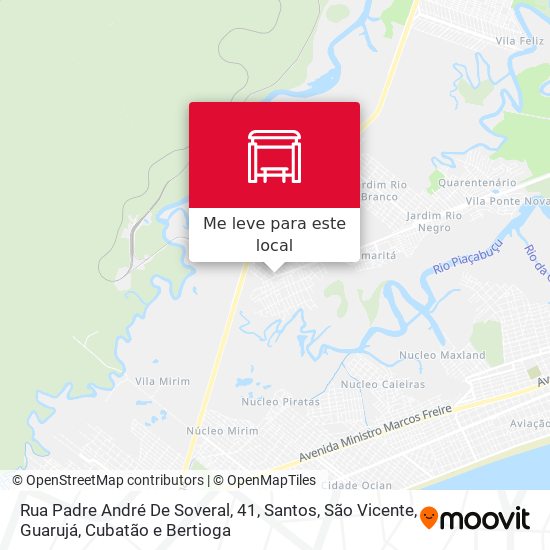 Rua Padre André De Soveral, 41 mapa