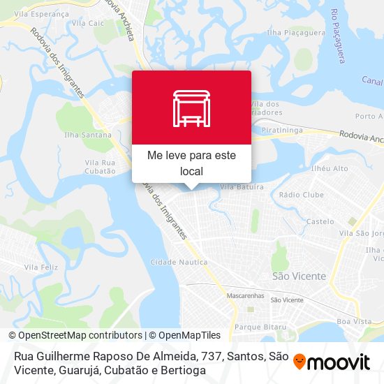 Rua Guilherme Raposo De Almeida, 737 mapa