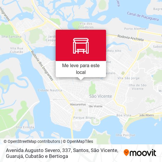 Avenida Augusto Severo, 337 mapa