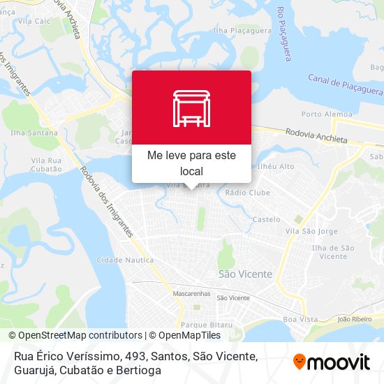 Rua Érico Veríssimo, 493 mapa